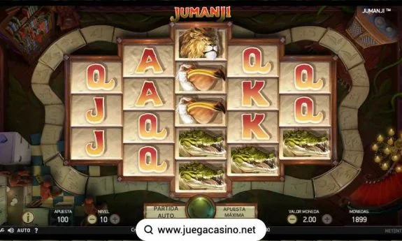 Jumanji slot NetEnt
